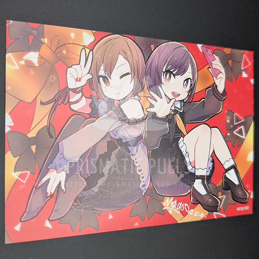 Project SEKAI - Postcard - Ena Shinonome & MEIKO [Nightcord at 25:00 ver.] (Creators Festa 2023)