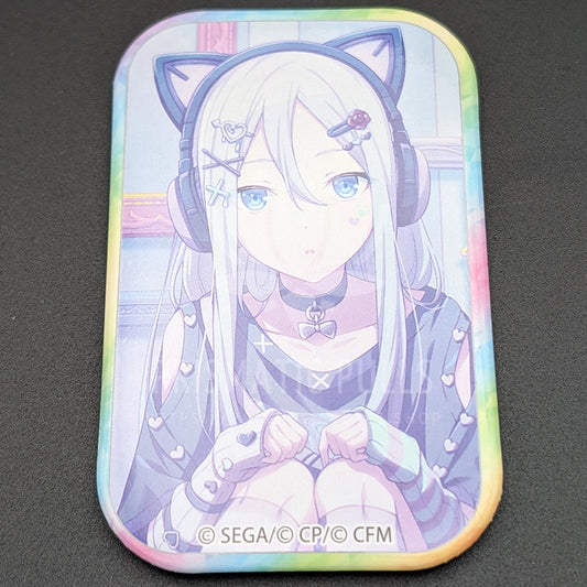 Project SEKAI - Square Can Badge - Kanade Yoisaki ("Hope Will Someday Go Beyond the Morning" trained ver.)