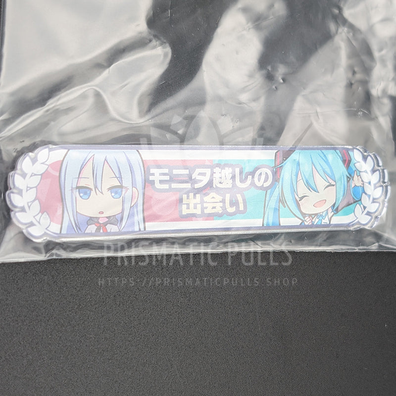 Project SEKAI - Kizuna Rank Acrylic Badge - Kanade Yoisaki & Miku Hatsune