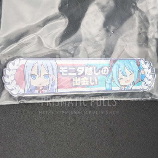 Project SEKAI - Kizuna Rank Acrylic Badge - Kanade Yoisaki & Miku Hatsune