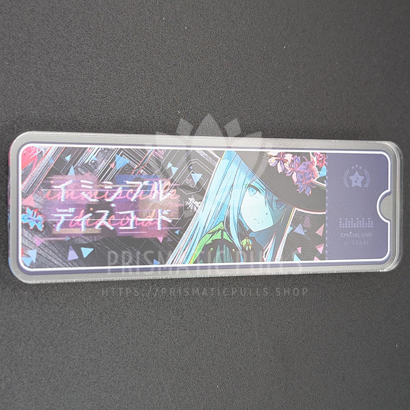 Project SEKAI - Acrylic Badge - Kanade Yoisaki "immiscible discord" After Show Banner
