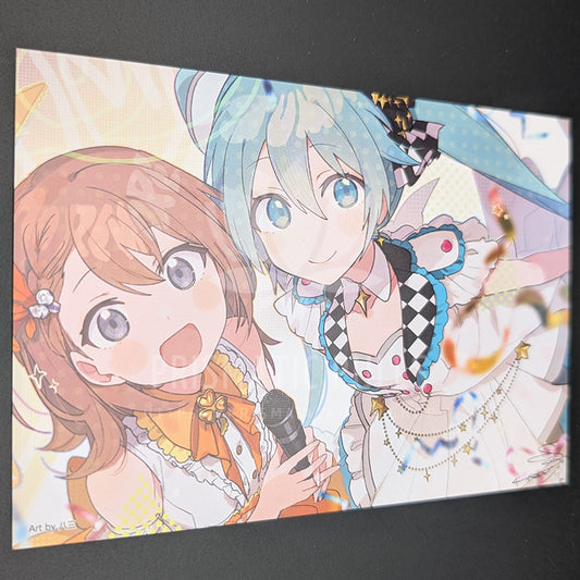 Project SEKAI - Postcard - Minori Hanasato & Miku Hatsune [MORE MORE JUMP! ver.] [2]