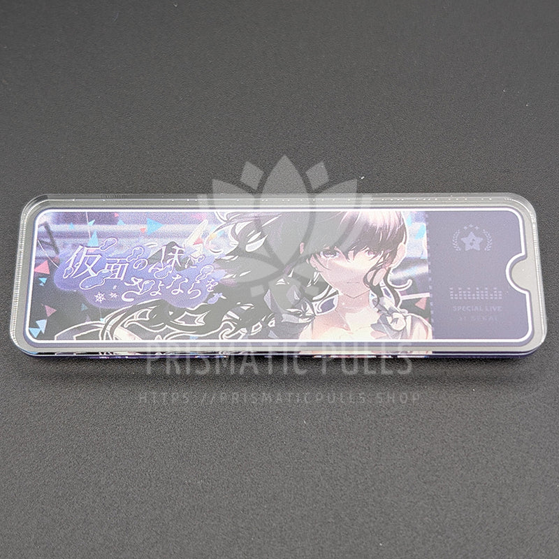 Project SEKAI - Acrylic Badge - Mafuyu Asahina "Farewell, My Mask" After Show Banner
