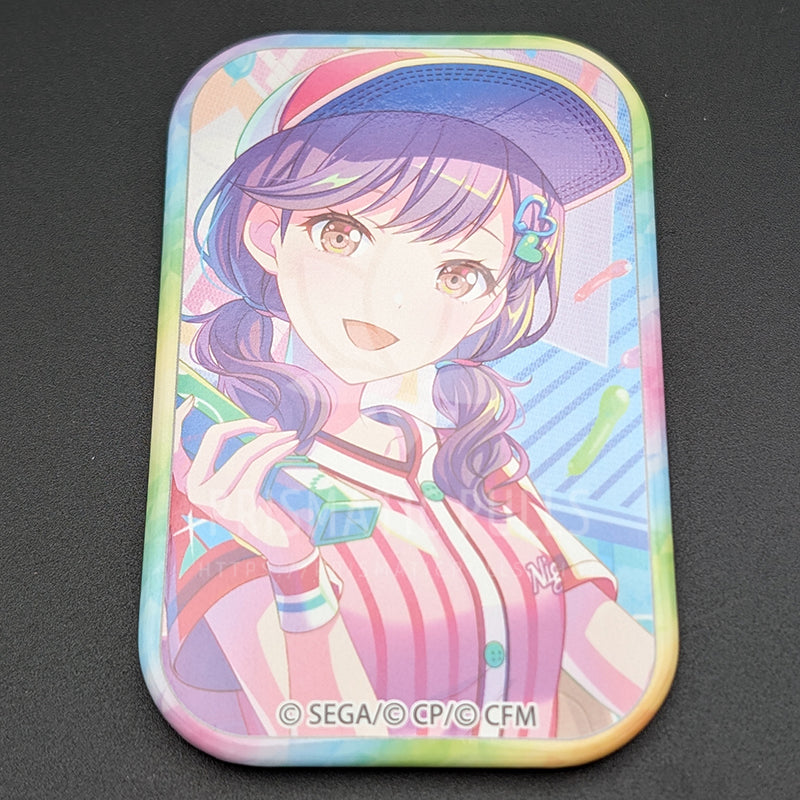 Project SEKAI - Square Can Badge - Ena Shinonome ("Let's Enjoy Together! SpoJoy Park" trained ver.)