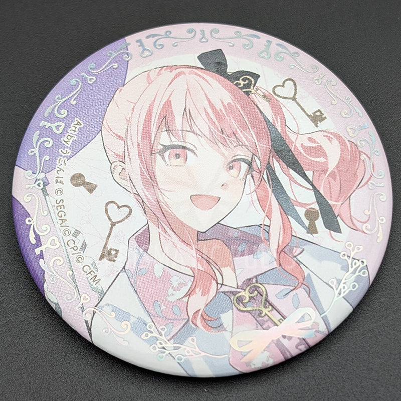 Project SEKAI - Can Badge - Mizuki Akiyama (4th Anniversary Thanks Festival)