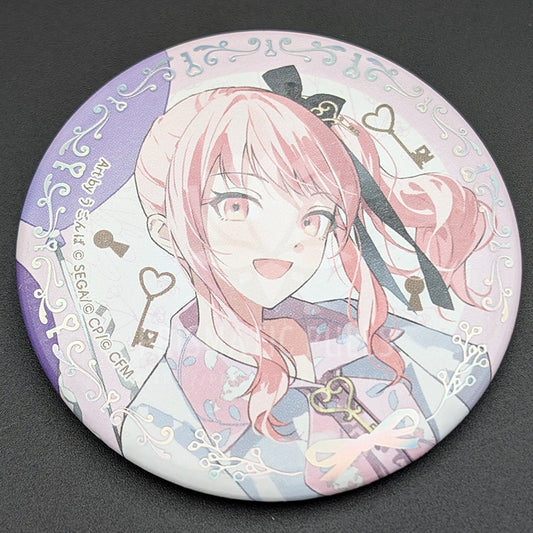 Project SEKAI - Can Badge - Mizuki Akiyama (4th Anniversary Thanks Festival)