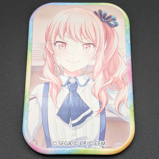 Project SEKAI - Square Can Badge - Mizuki Akiyama ("Bustling Cafe ●REC!")