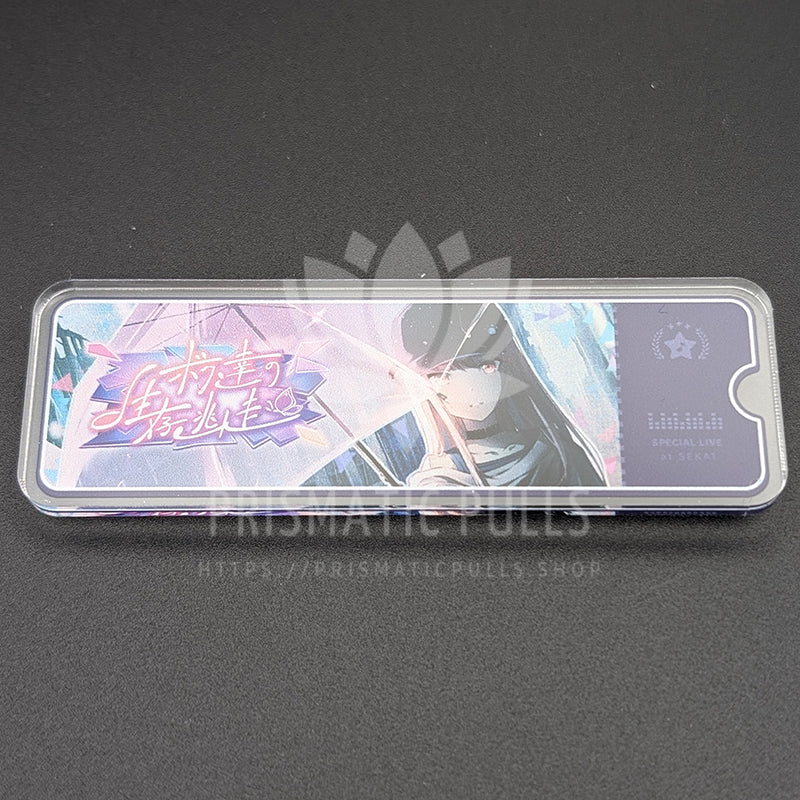 Project SEKAI - Acrylic Badge - Mizuki Akiyama "We Escape to Survive" After Show Banner