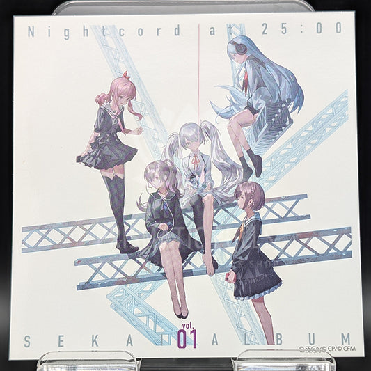 Project SEKAI - CD Art Sticker - Nightcord at 25:00 Album "SEKAI ALBUM Vol.1"