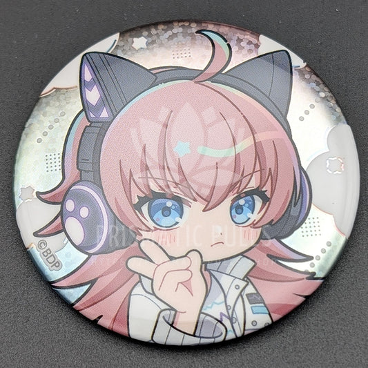 BanG Dream! - Hologram Can Badge - CHU² (Chiyu Tamade) [8]