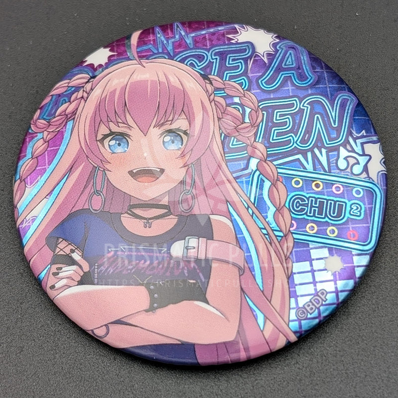 BanG Dream! - Hologram Can Badge - CHU² (Chiyu Tamade) [9]