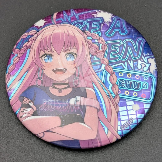 BanG Dream! - Hologram Can Badge - CHU² (Chiyu Tamade) [9]