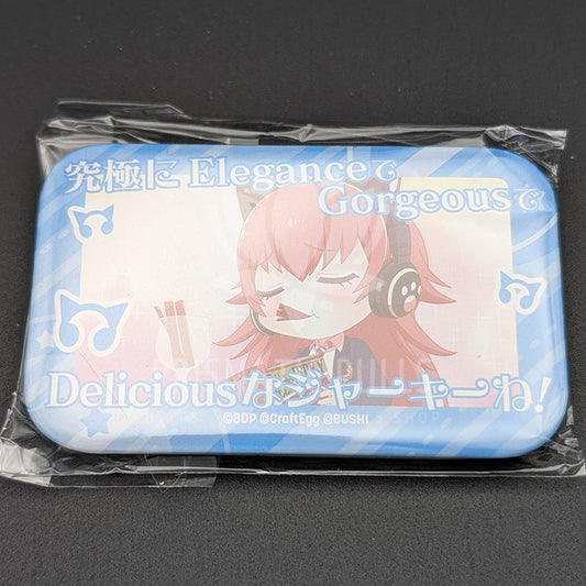 BanG Dream! GARUPA☆PICO Fever! - Trading Can Badge with Dialogue - CHU² (Chiyu Tamade)