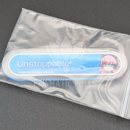 BanG Dream! - Title Acrylic Badge - CHU² - "Unstoppable!"
