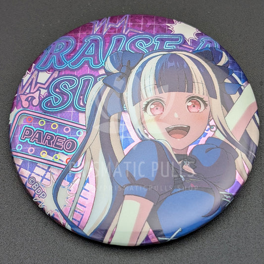 BanG Dream! - Hologram Can Badge - PAREO (Reona Nyubara) [13]