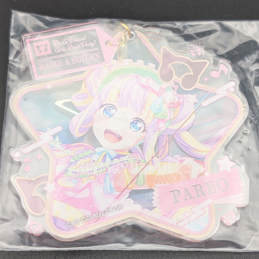 BanG Dream! - Large Star Acrylic Keychain - PAREO ("Dreamy Colors♪ Pastel Fan Road")