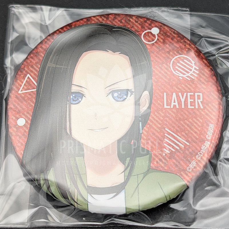 BanG Dream! × WEGO - Can Badge - LAYER (Rei Wakana) (Hologram ver.)