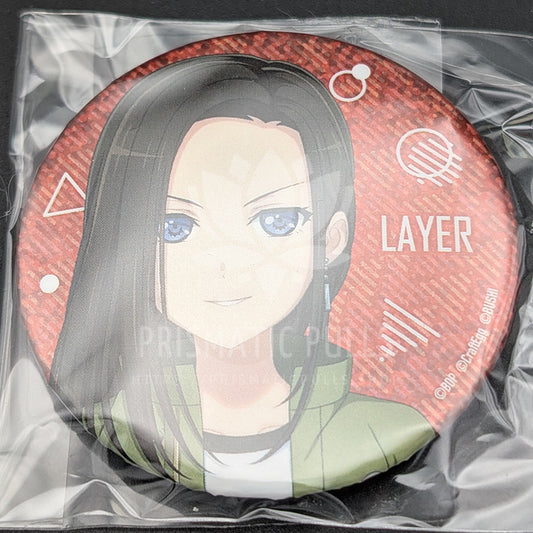 BanG Dream! × WEGO - Can Badge - LAYER (Rei Wakana) (Hologram ver.)