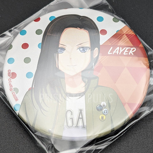 BanG Dream! × WEGO - Can Badge - LAYER (Rei Wakana)