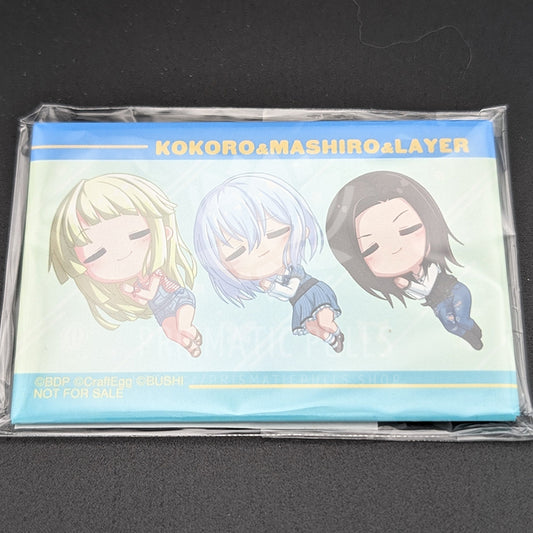 BanG Dream! - Square Can Badge - Kokoro Tsurumaki, Mashiro Kurata & LAYER (Rei Wakana) [1]