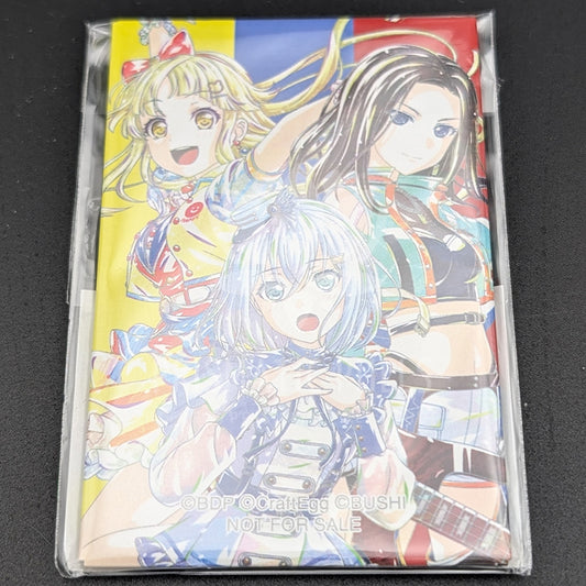 BanG Dream! - Square Can Badge - Kokoro Tsurumaki, Mashiro Kurata & LAYER (Rei Wakana) [2]
