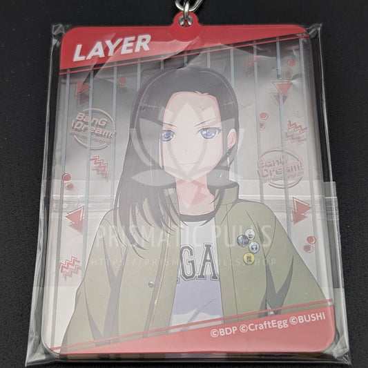 BanG Dream! × WEGO - Acrylic Keychain - LAYER (Rei Wakana)