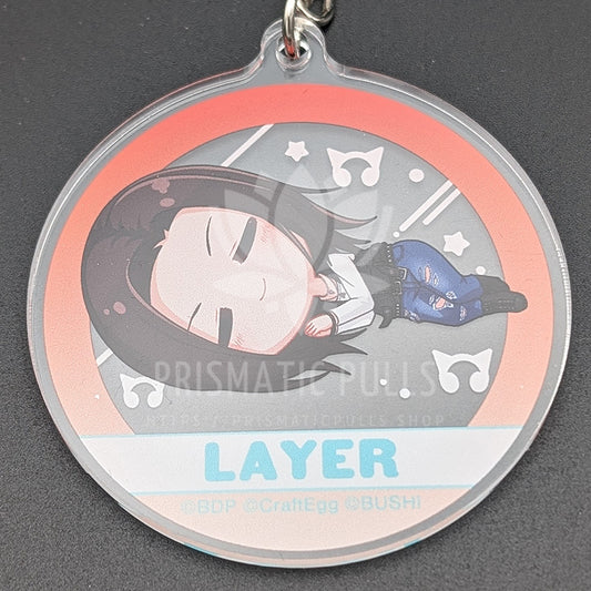 BanG Dream! - Acrylic Keychain - LAYER (Rei Wakana) (Chibikoro ver.)
