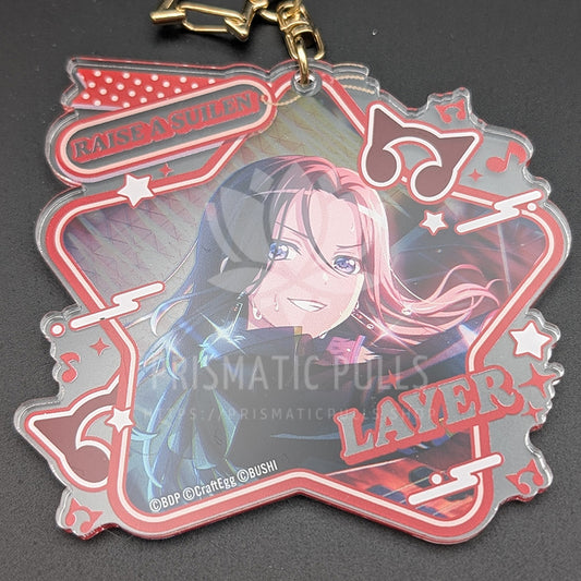 BanG Dream! - Large Star Acrylic Keychain - LAYER (Rei Wakana) [1]