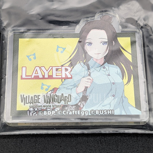 BanG Dream! × Village Vanguard - Acrylic Sticker - LAYER (Rei Wakana)