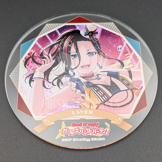 BanG Dream! - Acrylic Coaster - LAYER (Rei Wakana) [1]