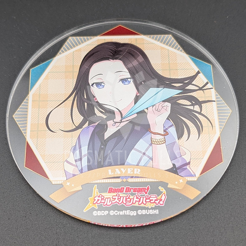BanG Dream! - Acrylic Coaster - LAYER (Rei Wakana) [2]
