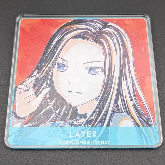 BanG Dream! - Acrylic Coaster - LAYER (Rei Wakana) [4]