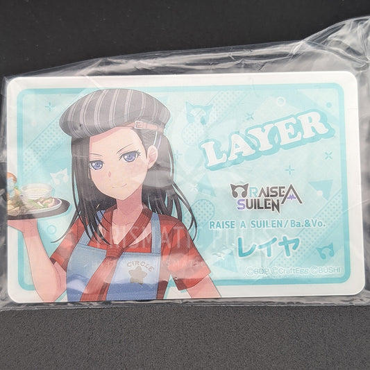 BanG Dream! Cafe 2022 - Staff Badge - LAYER (Rei Wakana)