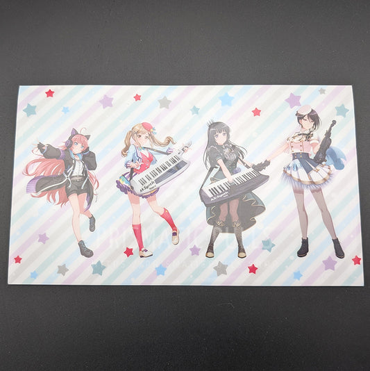 BanG Dream! - Mini Clearfile - CHU² (Chiyu Tamade), Arisa Ichigaya, Rinko Shirokane & Rui Yashio