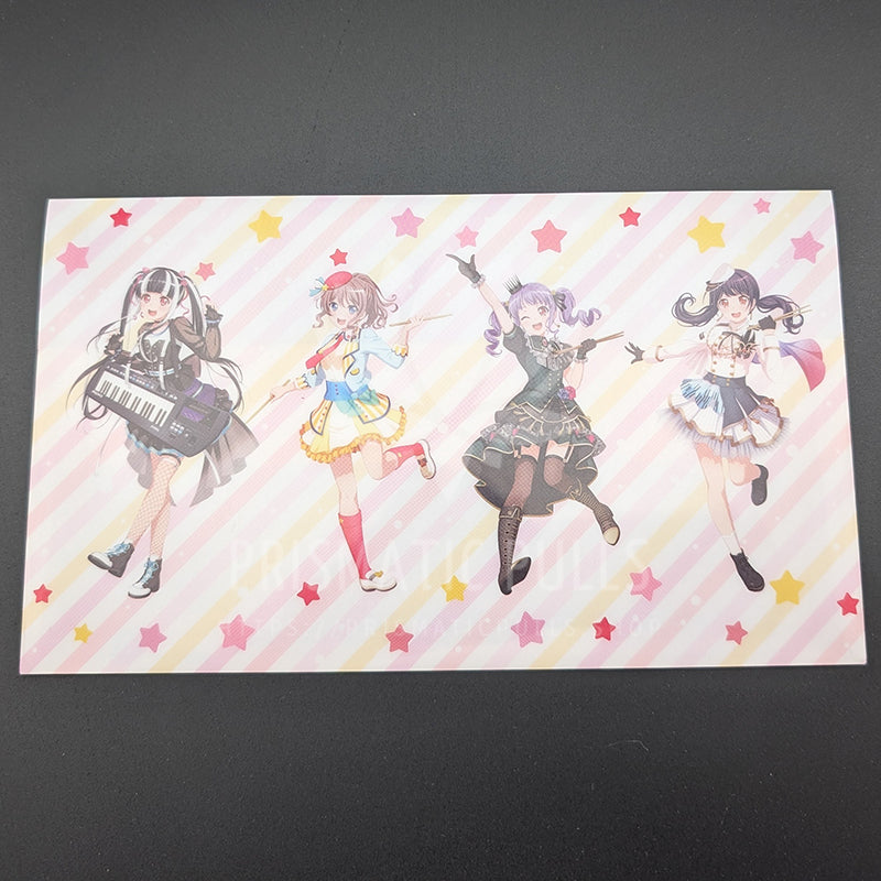 BanG Dream! - Mini Clearfile - PAREO (Reona Nyubara), Saya Yamabuki, Ako Udagawa & Tsukushi Futaba