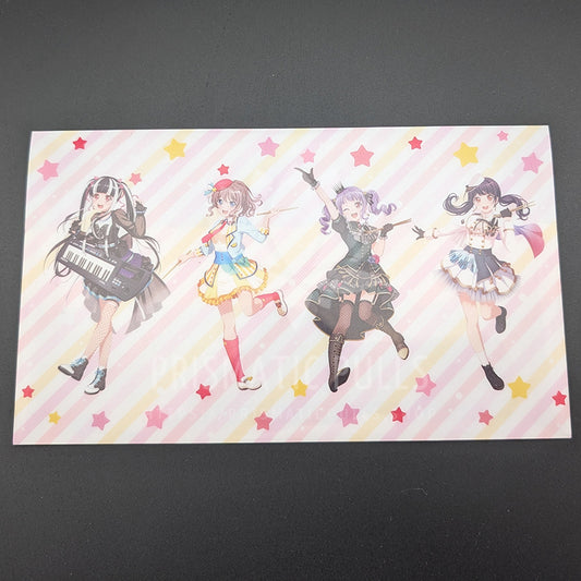 BanG Dream! - Mini Clearfile - PAREO (Reona Nyubara), Saya Yamabuki, Ako Udagawa & Tsukushi Futaba