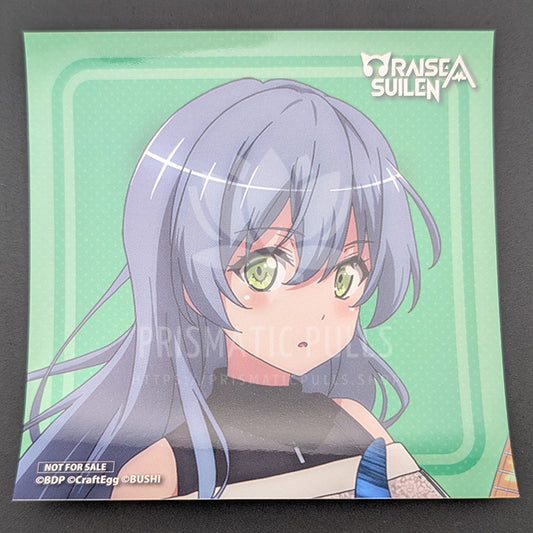 BanG Dream! - CD Jacket Illustration Sticker - LOCK (Rokka Asahi)