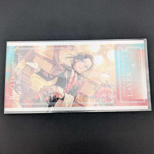BanG Dream! - Ticket Sticker - LAYER (Rei Wakana) [2]