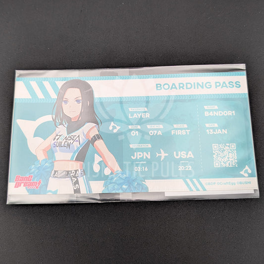 BanG Dream! - Ticket Sticker - LAYER (Rei Wakana) [3]
