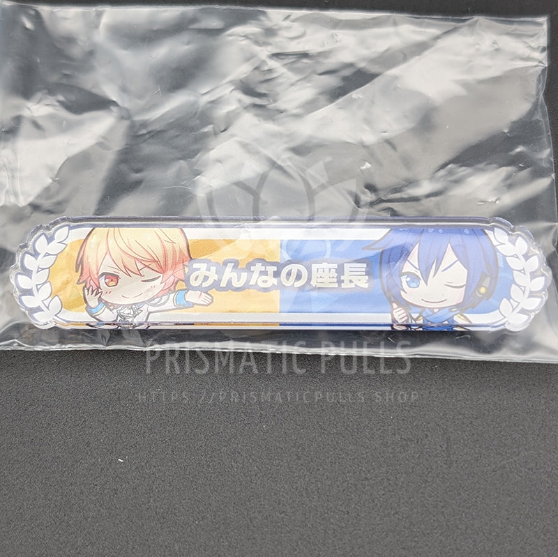 Project SEKAI - Kizuna Rank Acrylic Badge - Tsukasa Tenma & KAITO