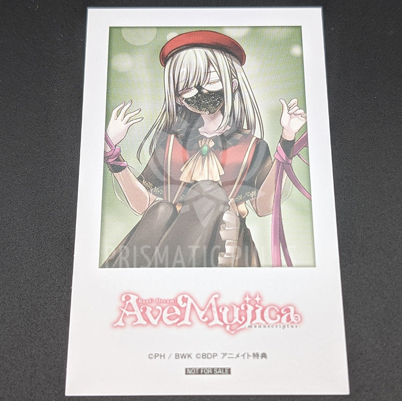 BanG Dream! - Illustration Card - Mortis (Mutsumi Wakaba) [3]