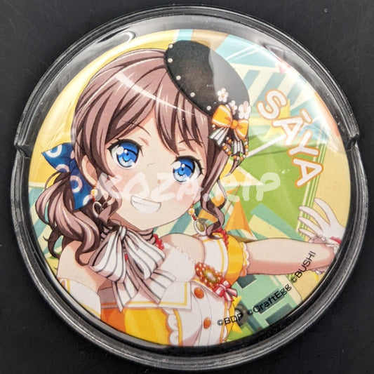 BanG Dream! - Can Badge - Saya Yamabuki ("A Sparkly Smile")