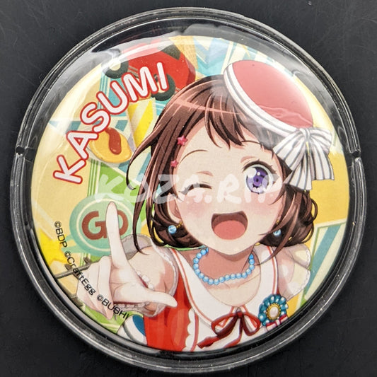 BanG Dream! - Can Badge - Kasumi Toyama ("Let's Sing♪")