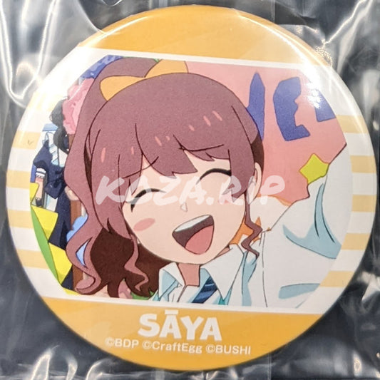BanG Dream! - Can Badge - Saya Yamabuki ("Introduction" Ver. B)