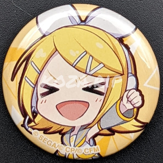 Project SEKAI - Mini Can Badge - Rin Kagamine ("Yay!")