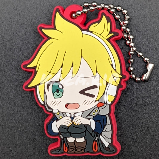 Project SEKAI x Vivimus - Rubber Keychain - Len Kagamine (Vivid BAD SQUAD ver.)