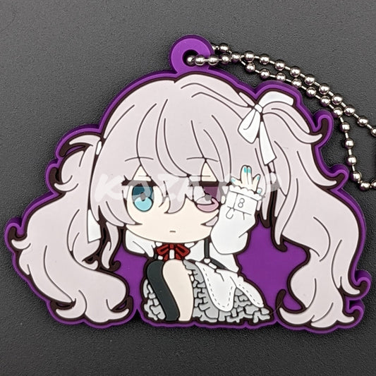 Project SEKAI x Vivimus - Rubber Keychain - Miku Hatsune (Nightcord at 25:00 ver.)