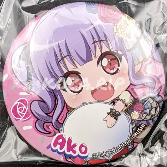 BanG Dream! - Can Badge - Ako Udagawa (Mugyutto "Instrument" ver.)