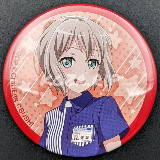 BanG Dream! × Lawson 2017 - Can Badge - Moca Aoba (Key Visual ver.)