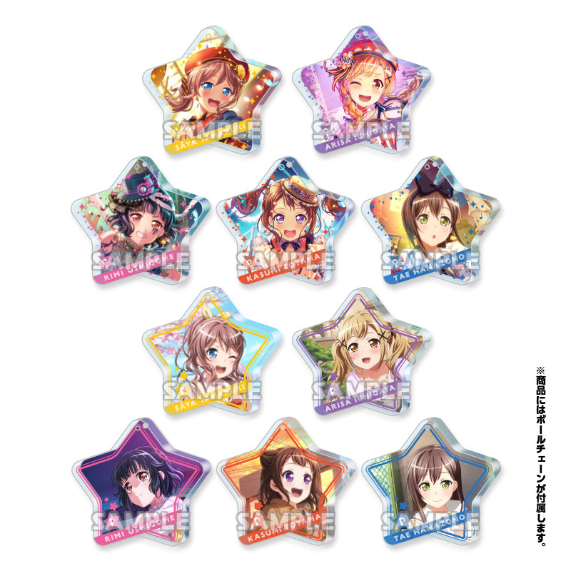 BanG Dream! - Star Acrylic Keychain - Kasumi Toyama